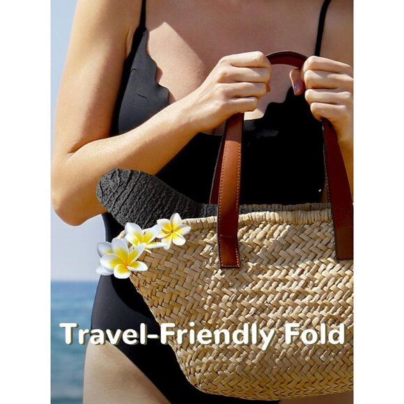 Women Sun Hat Lace Packable Wide Brim Foldable Travel Beach Accessories main image 4